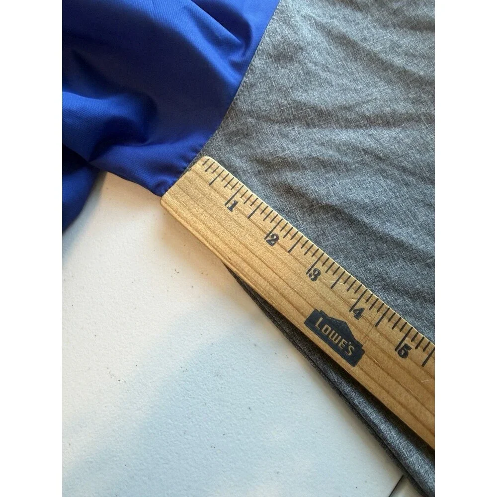 Dunbrooke Hurricane Men’s 3XL Windbreaker Jacket Blue Gray Full Zip Lightweight